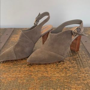 Adonna Tahiti mules slide heels